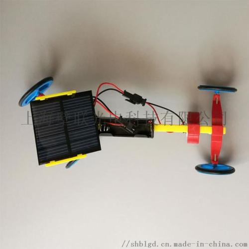 儿童益智玩具太阳能小车diy科技小实验拼装玩具