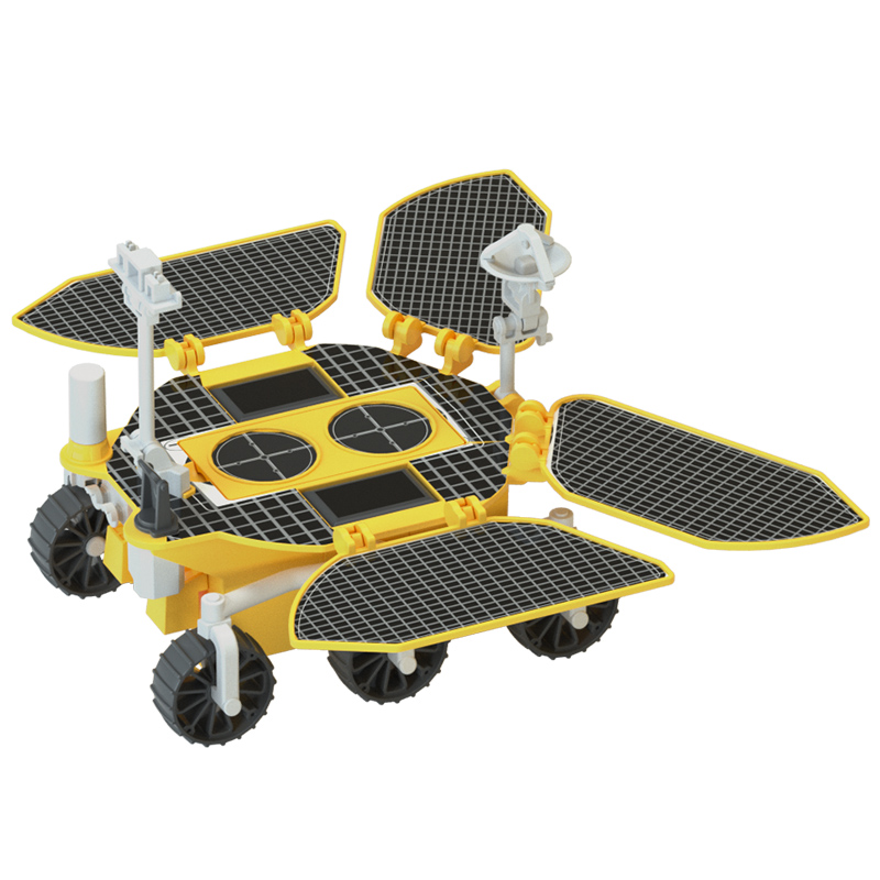 steam太阳能火星车儿童科学实验玩具diy科技小.